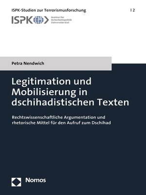cover image of Legitimation und Mobilisierung in dschihadistischen Texten
